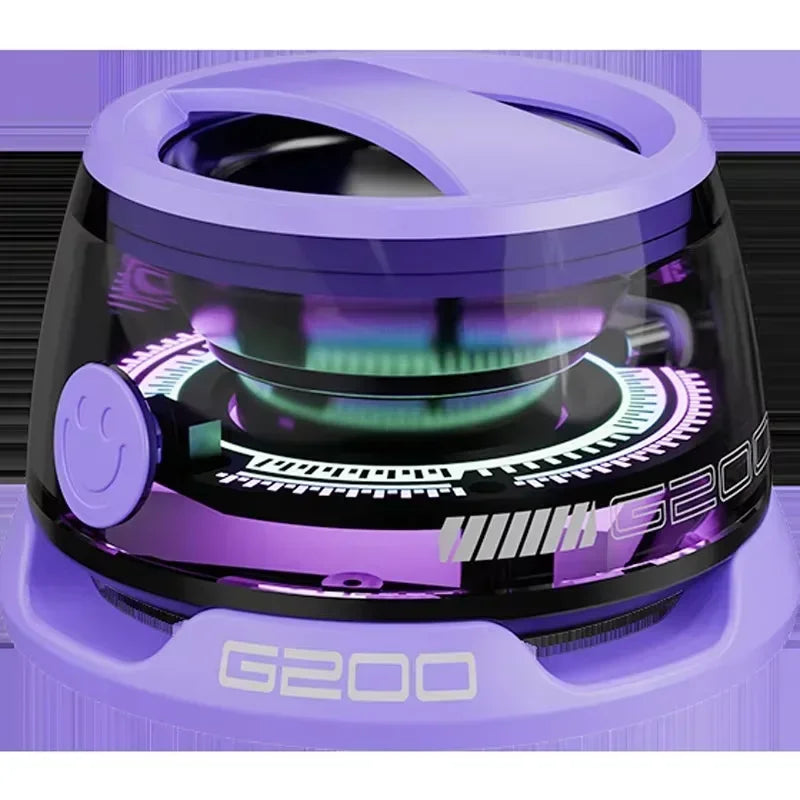 G200 Magnetic Bluetooth Speaker – Portable Mini RGB Speaker with Phone Holder, BT 5.3, 7-Hour Playback, Game Mode Low Latency & Deep Bass