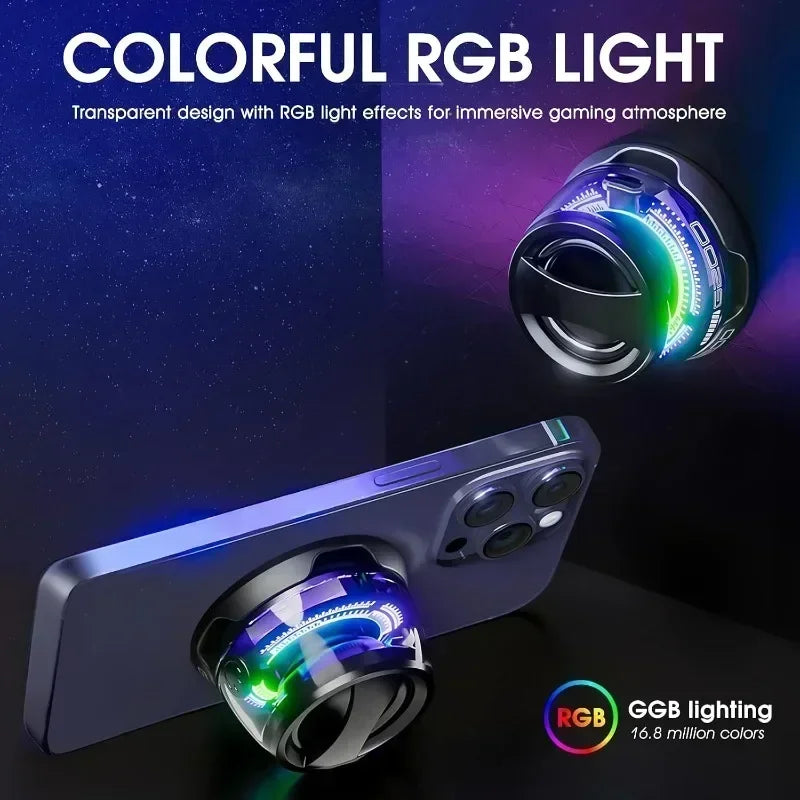 G200 Magnetic Bluetooth Speaker – Portable Mini RGB Speaker with Phone Holder, BT 5.3, 7-Hour Playback, Game Mode Low Latency & Deep Bass