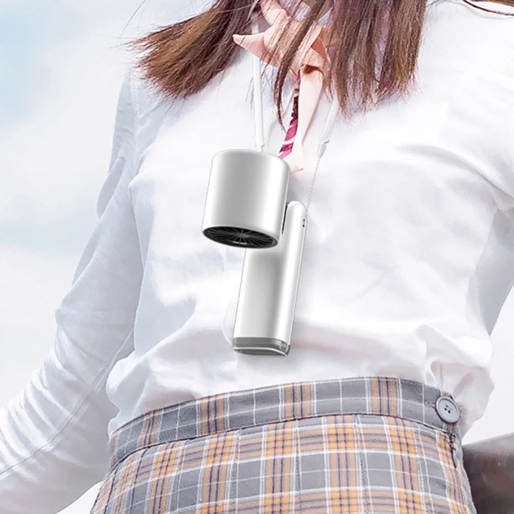 Super Mini Turbo Handheld Fan – 100-Speed Digital Display, 4000mAh Rechargeable Battery, USB-C Powered Cold Air Turbine Fan for Outdoor, Travel, Office & Camping