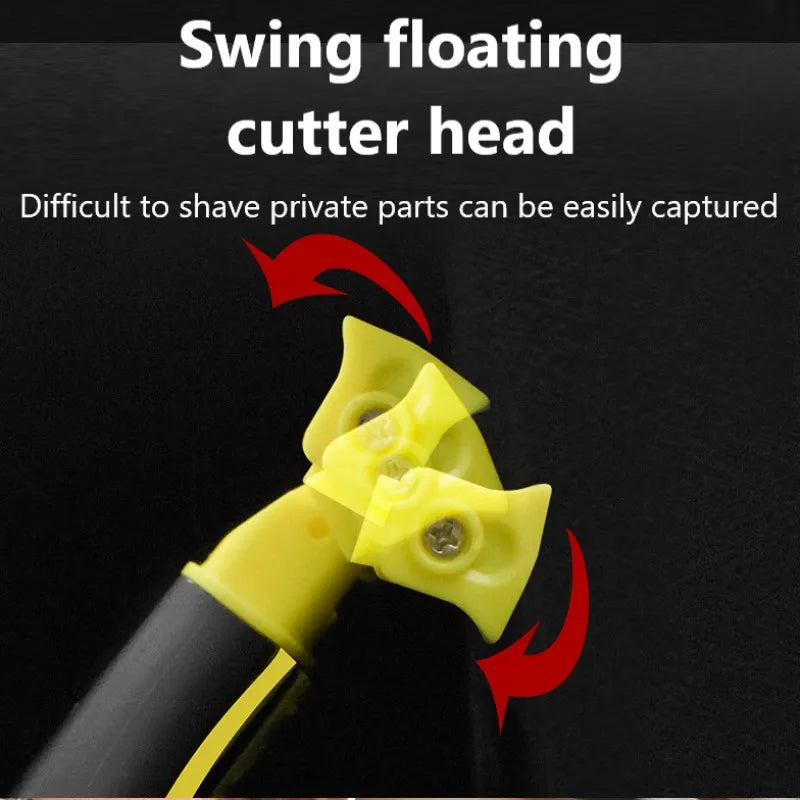 Intimate Hair Trimmer for Sensitive Areas – Precision Waterproof Shaver with Adjustable Combs for Bikini, Body, Face & Beard