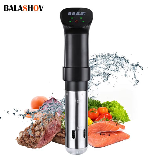 1800W Sous Vide Immersion Cooker – Waterproof Precision Cooker with LED Digital Display for Accurate Slow Cooking