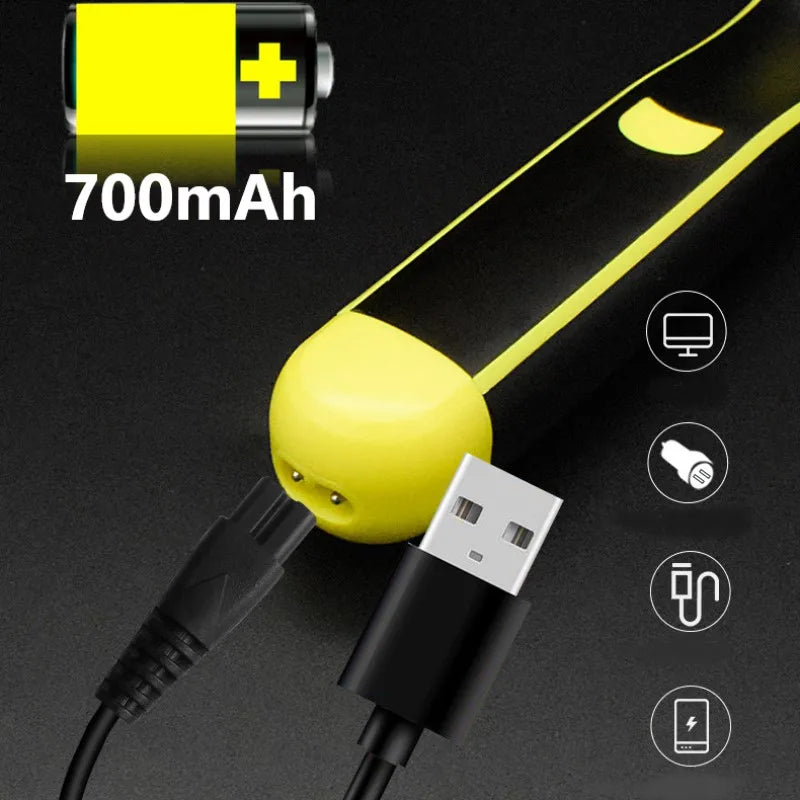 Intimate Hair Trimmer for Sensitive Areas – Precision Waterproof Shaver with Adjustable Combs for Bikini, Body, Face & Beard