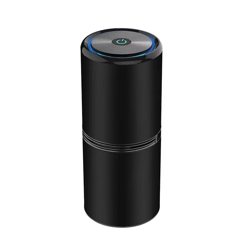 Car Air Purifier Negative Ion Generator – USB Powered Low Noise Vehicle Air Cleaner & Odor Remover