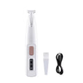 Pet Paw Trimmer with LED Light – Fully Waterproof Low-Noise Grooming Clipper with LED Display & 18mm Wide Blade
